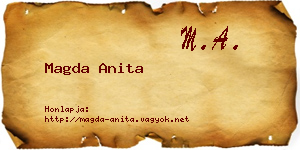 Magda Anita névjegykártya